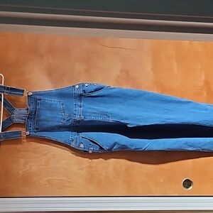 Denim overalls
